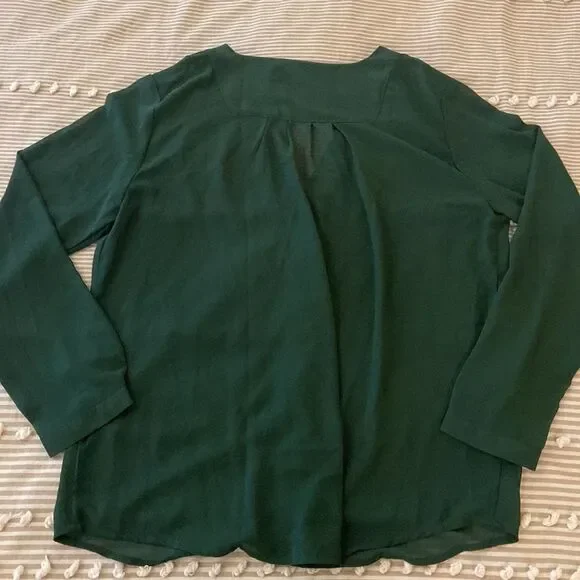 ✨5 for $15✨ Sheer Blouse - Picture 8 of 9